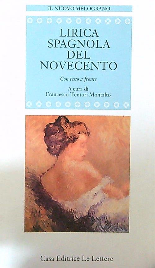 Lirica spagnola del Novecento