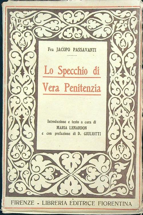 Lo specchio di vera penitenzia