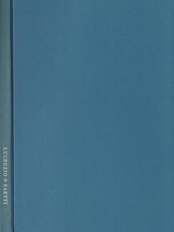 Lucrezio. De Rerum Natura. Acqueforti di Bruno Saetti