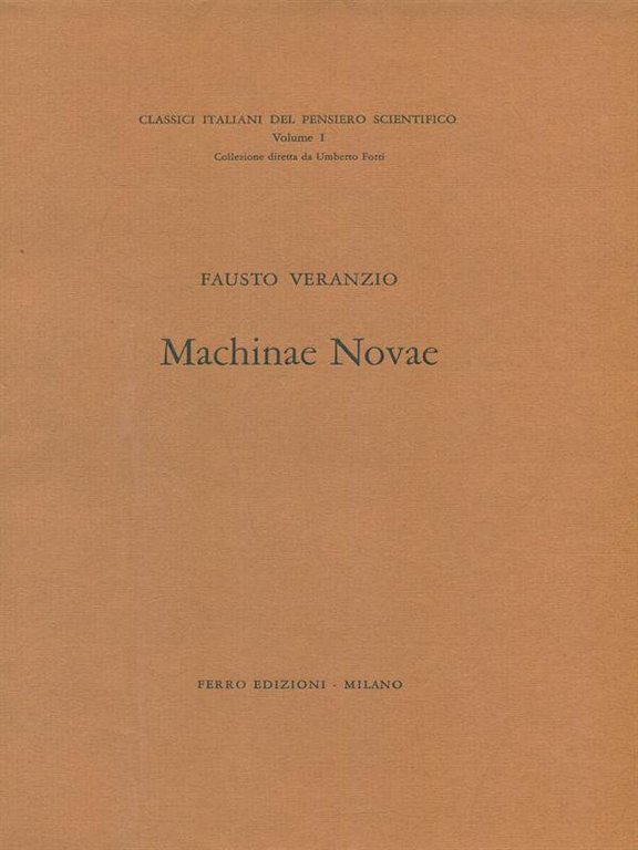 Machinae Novae. Prima edizione