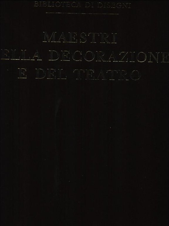 Maestri Della Decorazione E Del Teatro