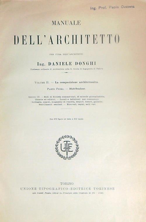 Manuale dell'architetto