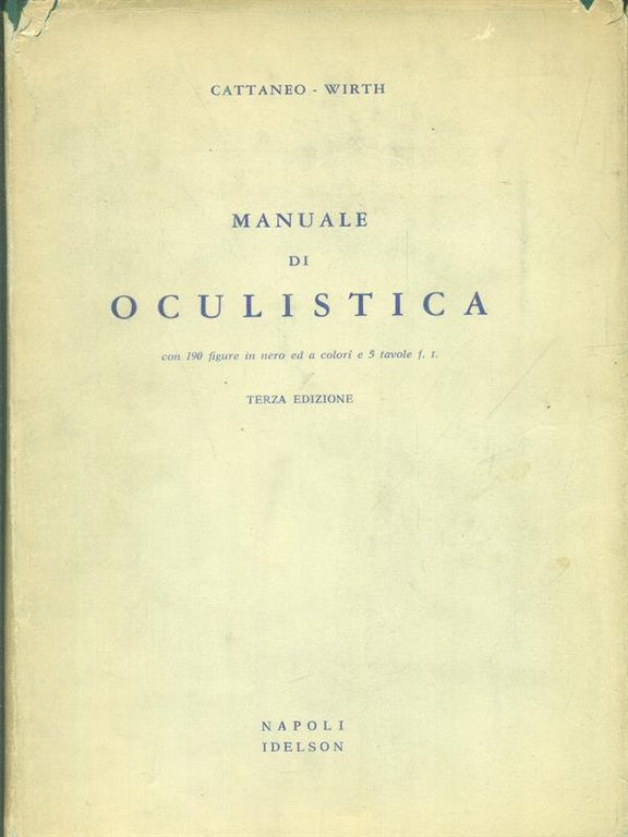 Manuale di oculistica