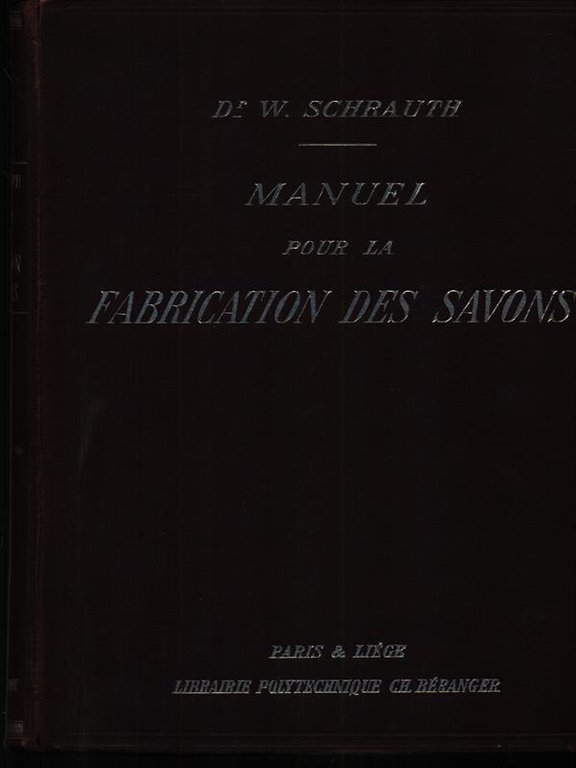 Manuel pour la fabrication des savons