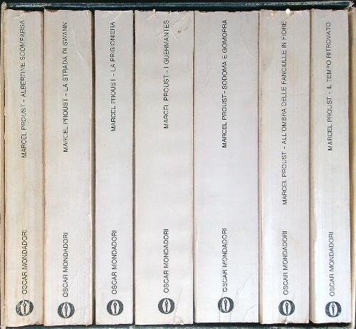 Marcel Proust Alla ricerca del tempo perduto 7 vv