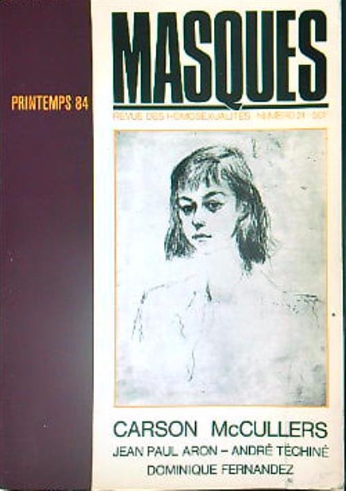 Masques Revue des homosexualites 21/ 50 F - Printemps 84