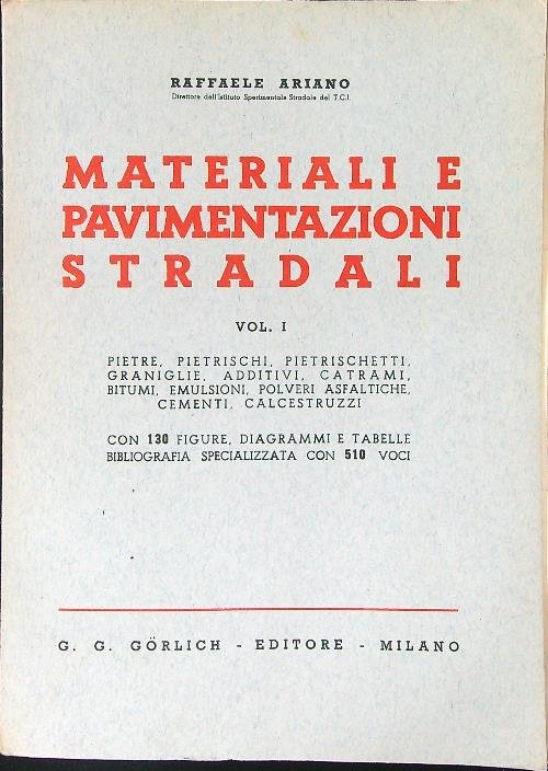 Materiali e pavimentazioni stradali Vol I | Immagine Gallery 2