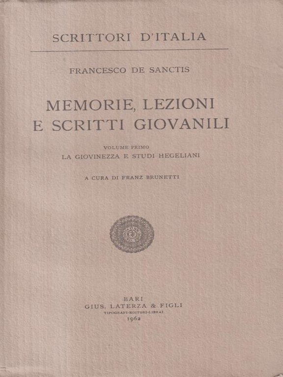 Memorie, Lezioni E Scritti Giovanili, Volume 1 | Immagine Gallery 2