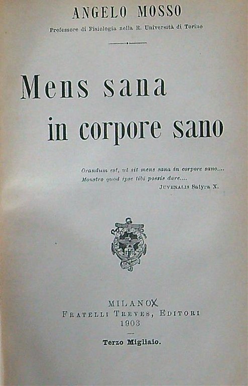 Mens sana in corpore sano