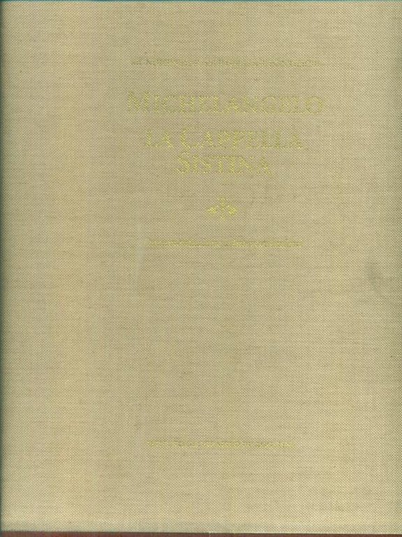 Michelangelo La Cappella Sistina 4vv.