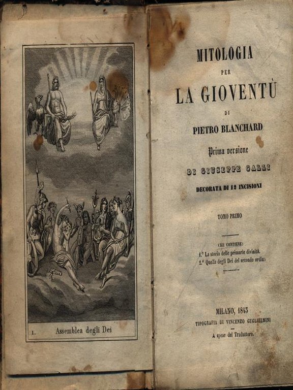 Mitologia per la gioventu' (due vv in 1)