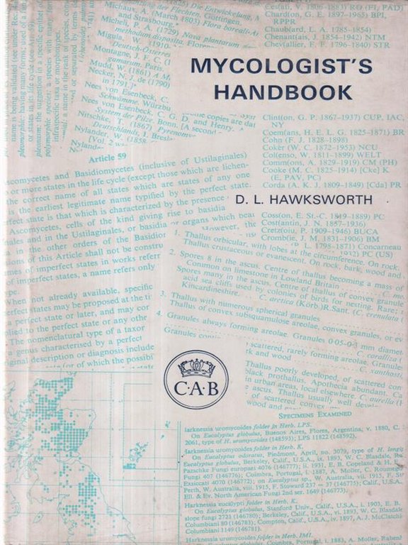 Mycologist'S Handbook