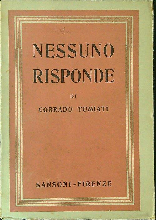 Nessuno risponde