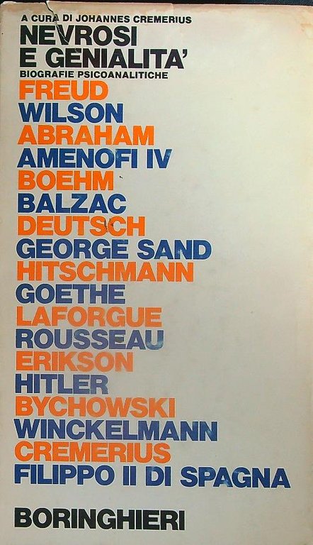 Nevrosi e genialita'