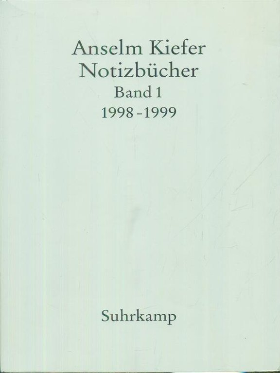 Notizbucher band 1 1998-1999