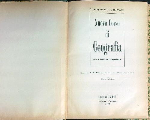 Nuovo Corso di geografia Vol 1