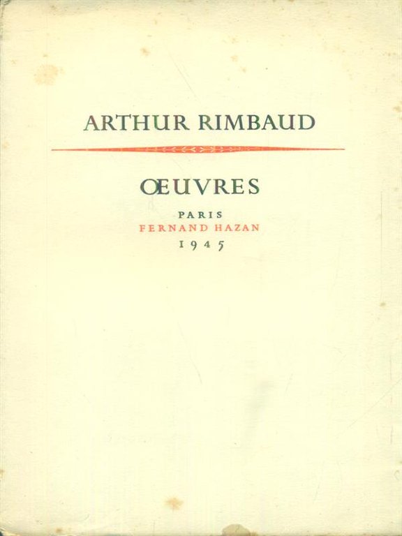 Oeuvres