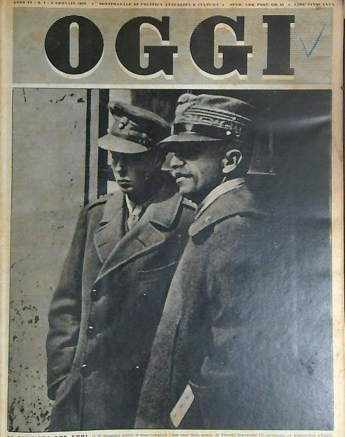 Oggi. Annata 1950. Volume I. Dal n. 1/1950 al n. … | Immagine principale