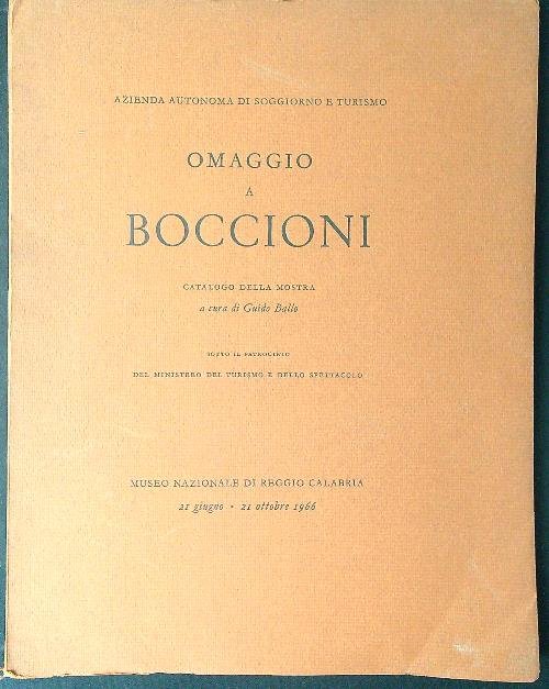 Omaggio a Boccioni