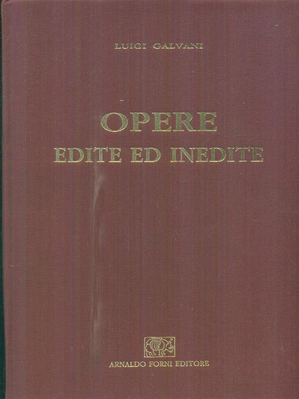 Opere edite ed inedite