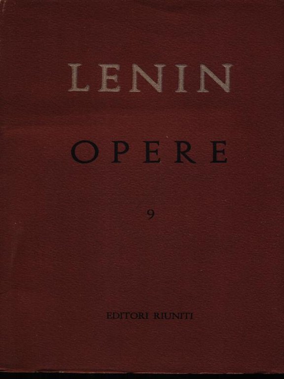 Opere vol. 9 | Immagine Gallery 2