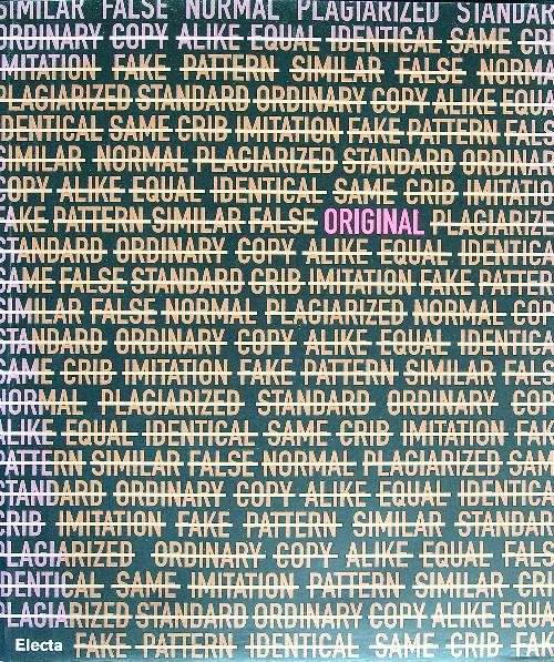 Original. 100 artists Who Made BJCEM Original