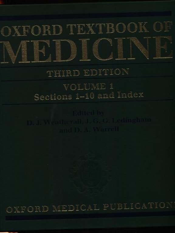 Oxford Textbook of Medicine 3vv | Immagine Gallery 2