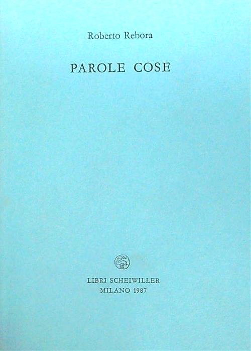 Parole cose