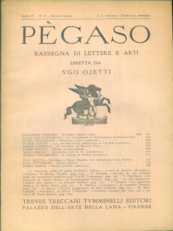 Pegaso n. 6/giugno 1932