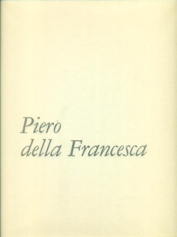 Piero Della Francesca