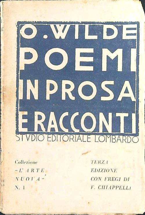 Poemi in prosa e racconti