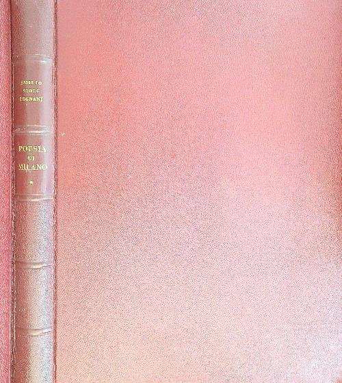 Poesia di Milano