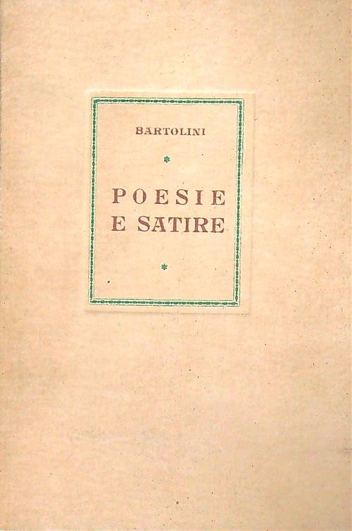 Poesie e satire | Immagine principale