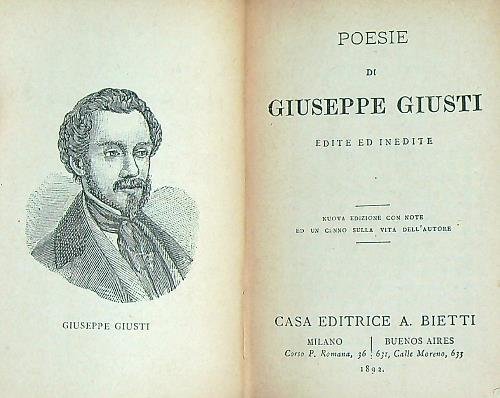 Poesie. Edite ed inedite