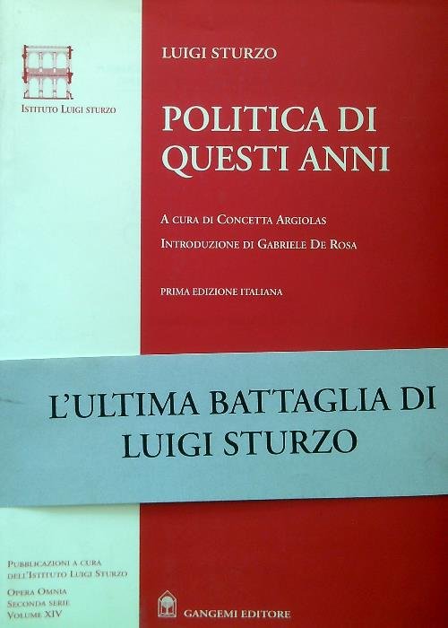 Politica di questi anni | Immagine principale
