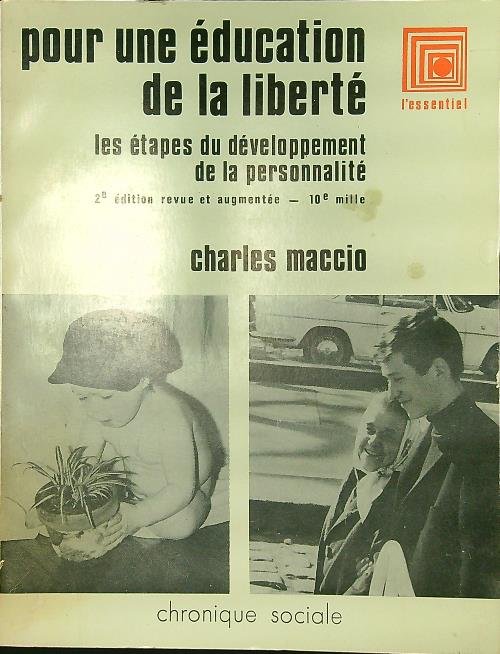 Pour une education de la liberte'