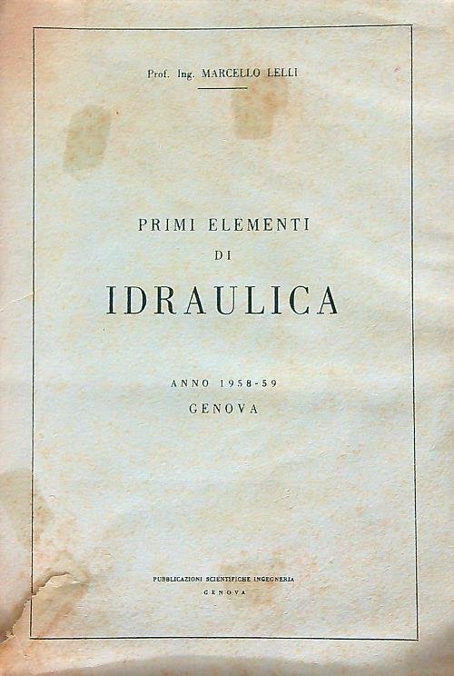 Primi elementi di idraulica | Immagine Gallery 2