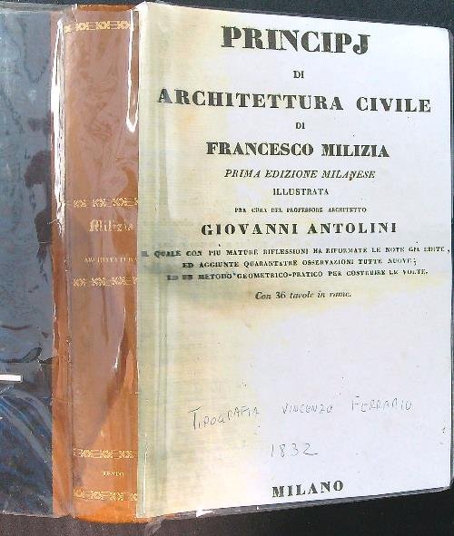 Principj di architettura civile