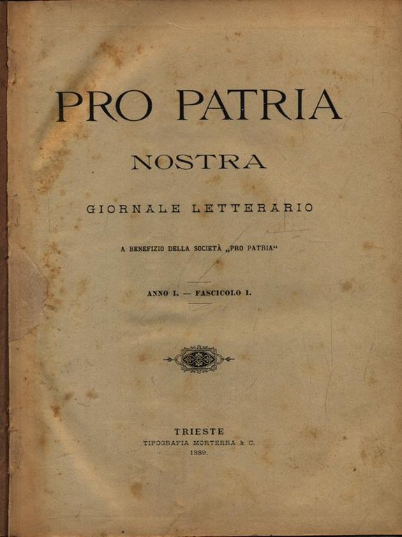 Pro Patria nostra