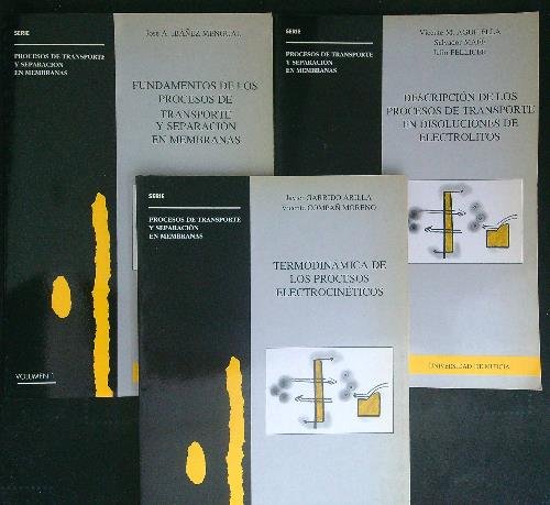 Procesos de transporte y separacion en membranas 3 vv