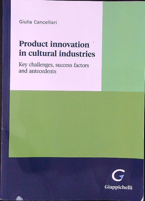 Product innovation in cultural industries