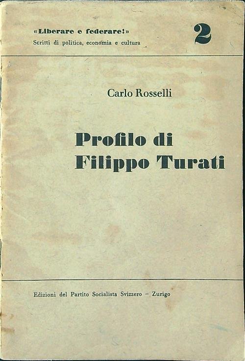 Profilo di Filippo Turati