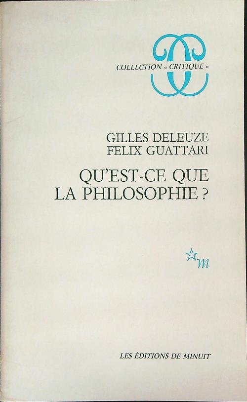 Qu'est-ce que la philosophie ?