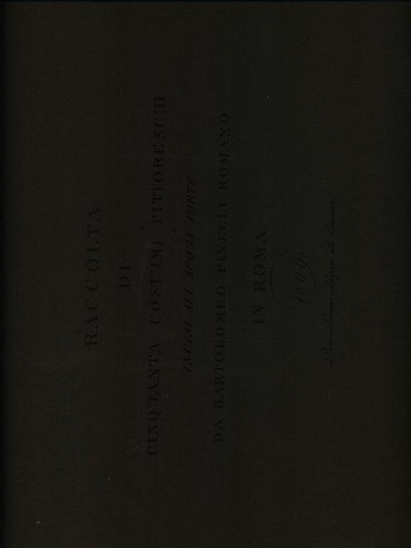 Raccolta di cinquanta costumi pittoreschi