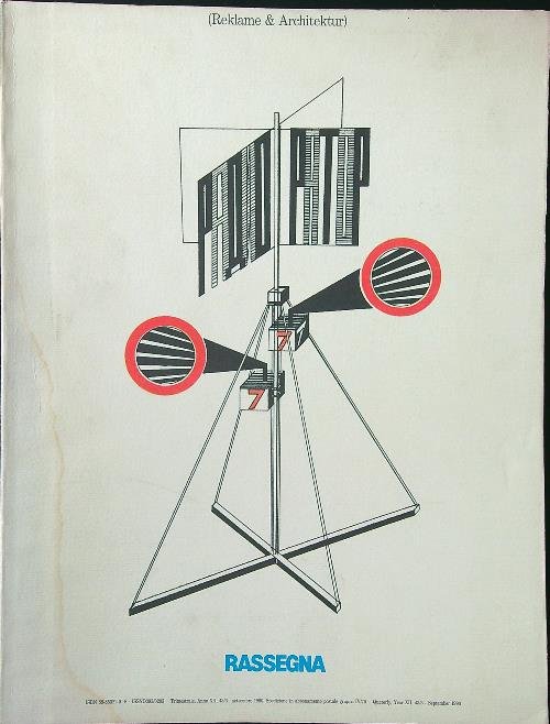 Rassegna n. 43: Raklame e Architek