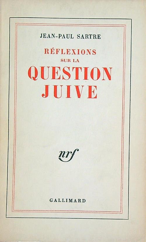 Reflexions sur la question juive | Immagine principale