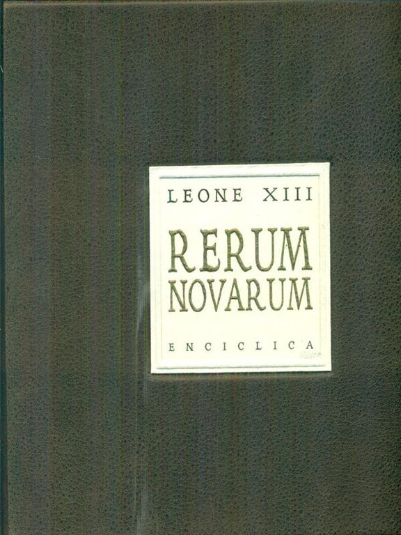 Rerum Novarum Enciclica