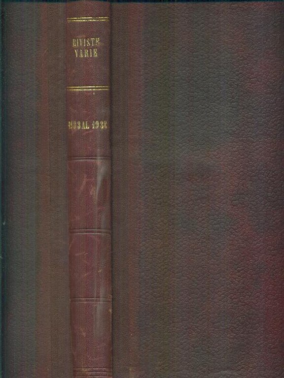 Riviste varie dal 1933 al 1938