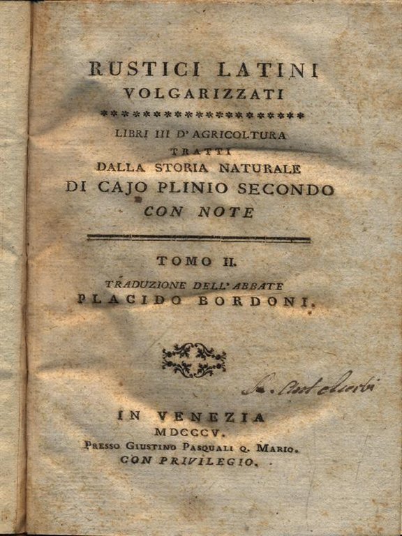 Rustici latini 2vv