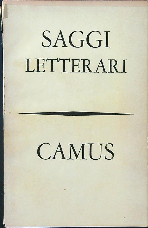 Saggi letterari